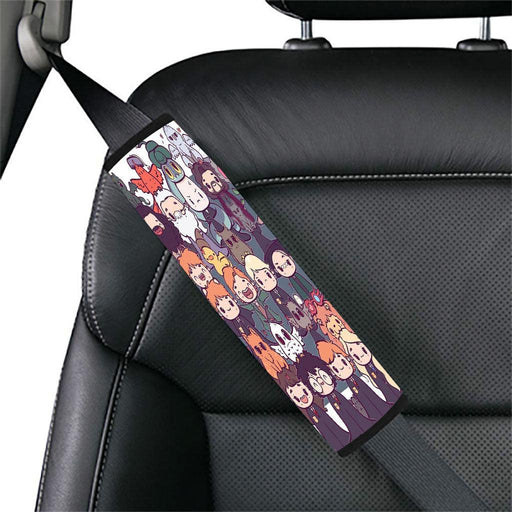 chibi hogwarts student harry potter Car seat belt cover