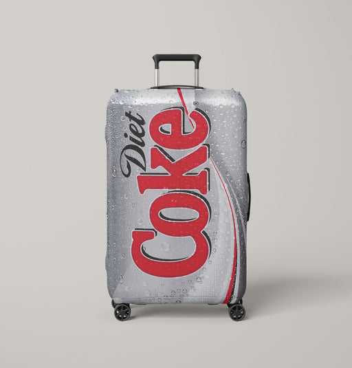 diet coke silver Luggage Cover | suitcase