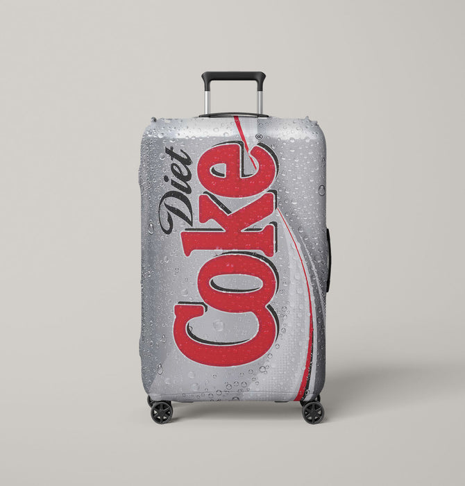 diet coke silver Luggage Cover | suitcase