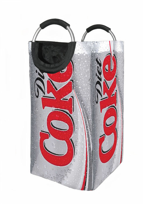 diet coke silver Laundry Hamper | Laundry Basket