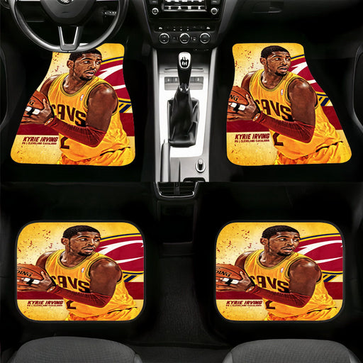 cavs kyrie irving nba player Car floor mats Universal fit