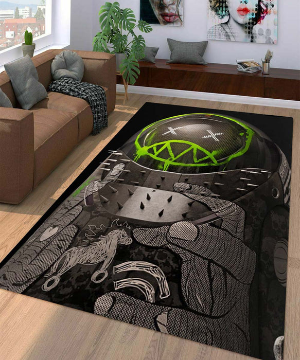 chaos watch dog 2 Living room carpet rugs