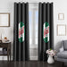 castrol racing logo window Curtain