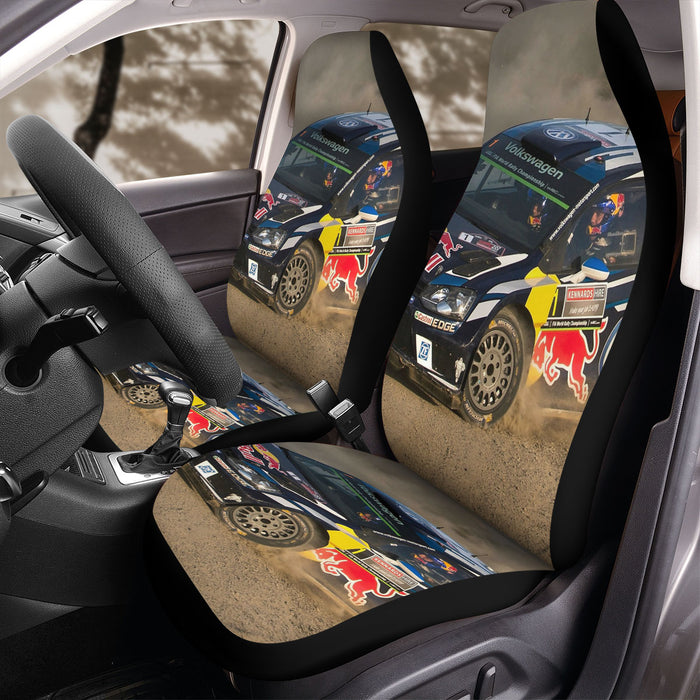 castrol redbull off road car racing Car Seat Covers