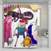 character adventure time shower curtains