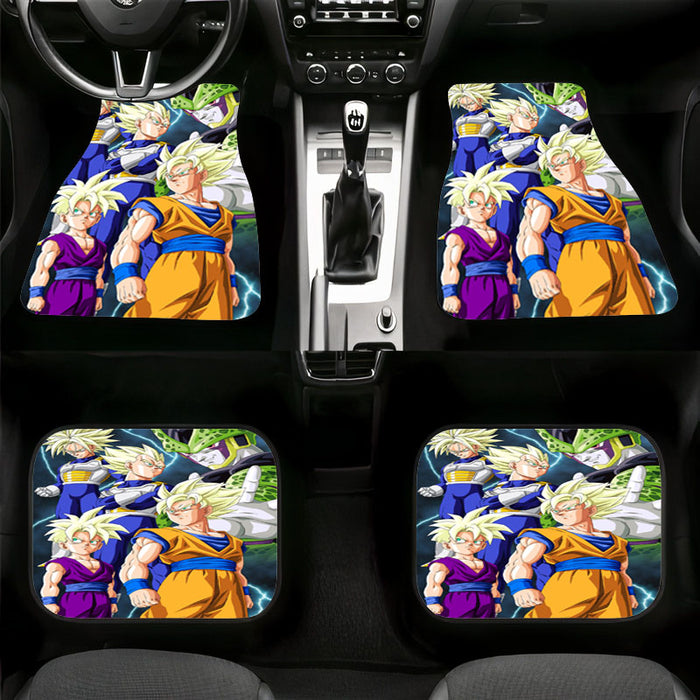 cell vegeta son goku character Car floor mats Universal fit