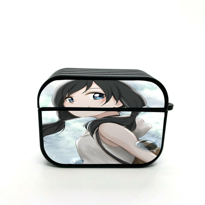 casual girl hina amano weathering with you airpod case