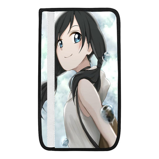casual girl hina amano weathering with you Car seat belt cover