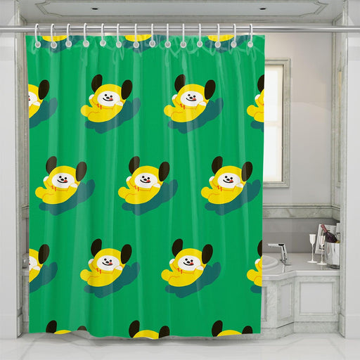 chimmy jimin BT21 universtar shower curtains