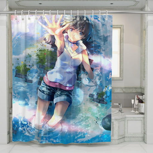 catch me amano hina tenki no ko shower curtains