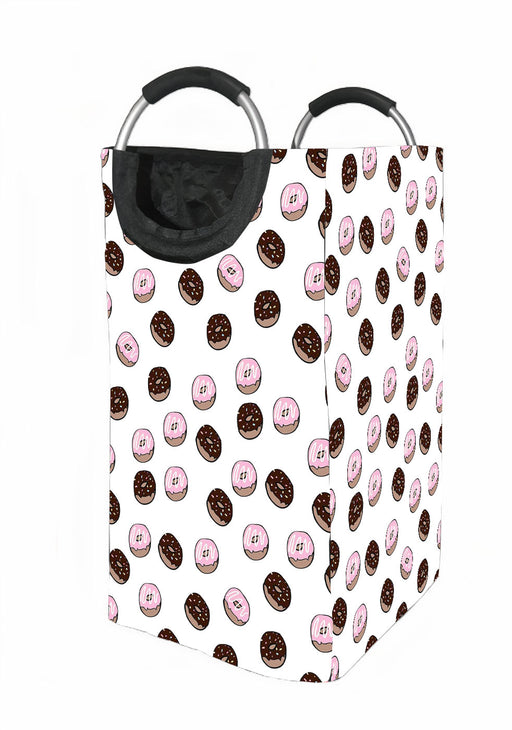 chocolate and strawberry donuts Laundry Hamper | Laundry Basket