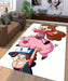 character gravity falls Living room carpet rugs