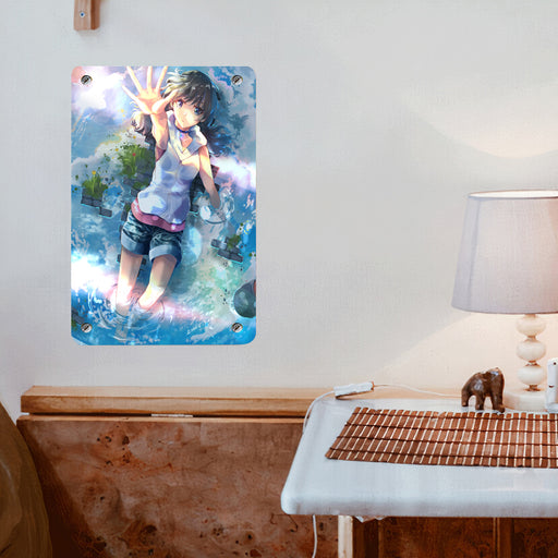 catch me amano hina tenki no ko Poster Metal print wall art