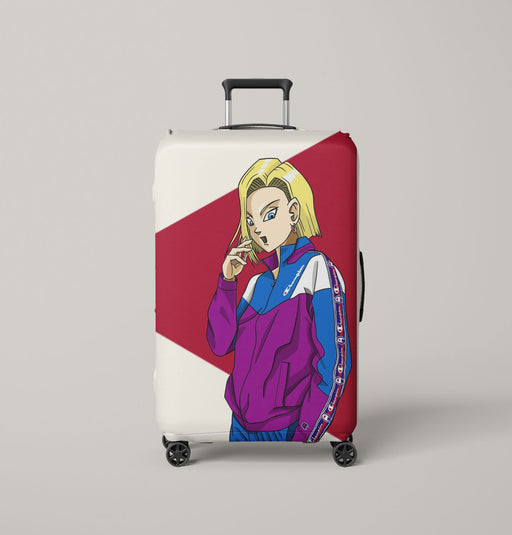 champion android dragon ball Luggage Covers | Suitcase