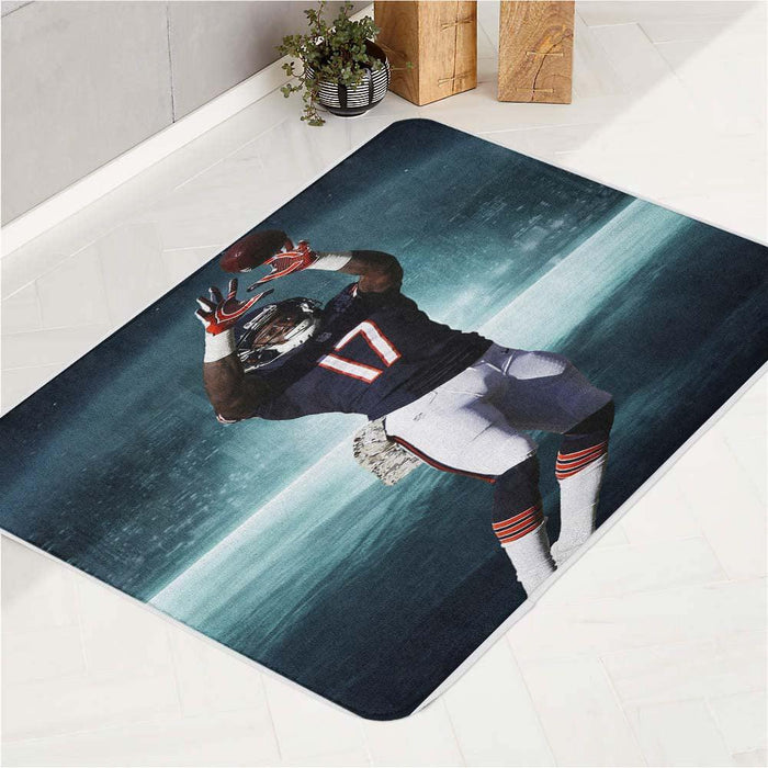 catch the ball of nfl bath rugs