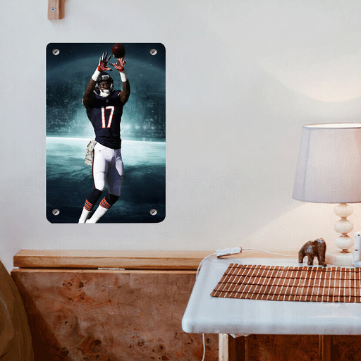 catch the ball of nfl Poster Metal print wall art