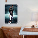 catch the ball of nfl Poster Metal print wall art