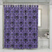 disney haunted mansion logo shower curtains