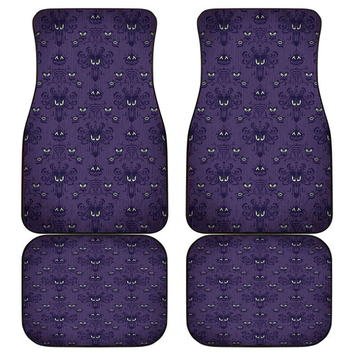 DISNEY HAUNTED MANSION PATTERN Car floor mats Universal fit