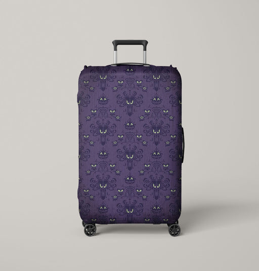 disney haunted mansion pattern Luggage Cover | suitcase