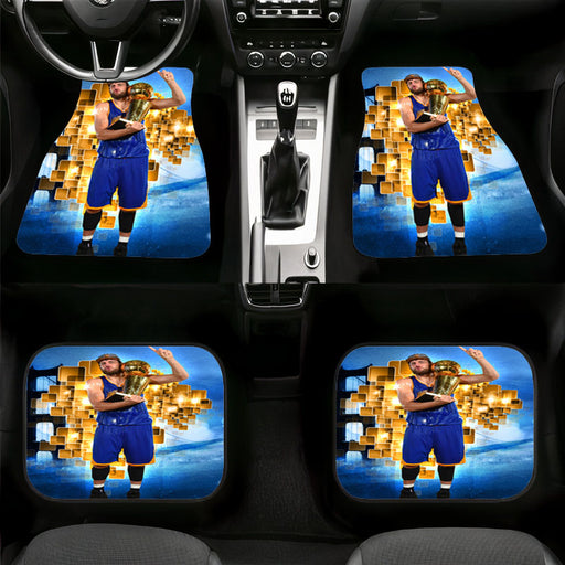 champions trophy golden state warrior Car floor mats Universal fit