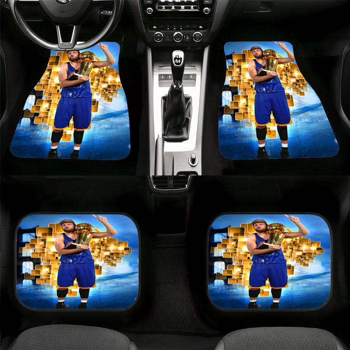 champions trophy golden state warrior Car floor mats Universal fit