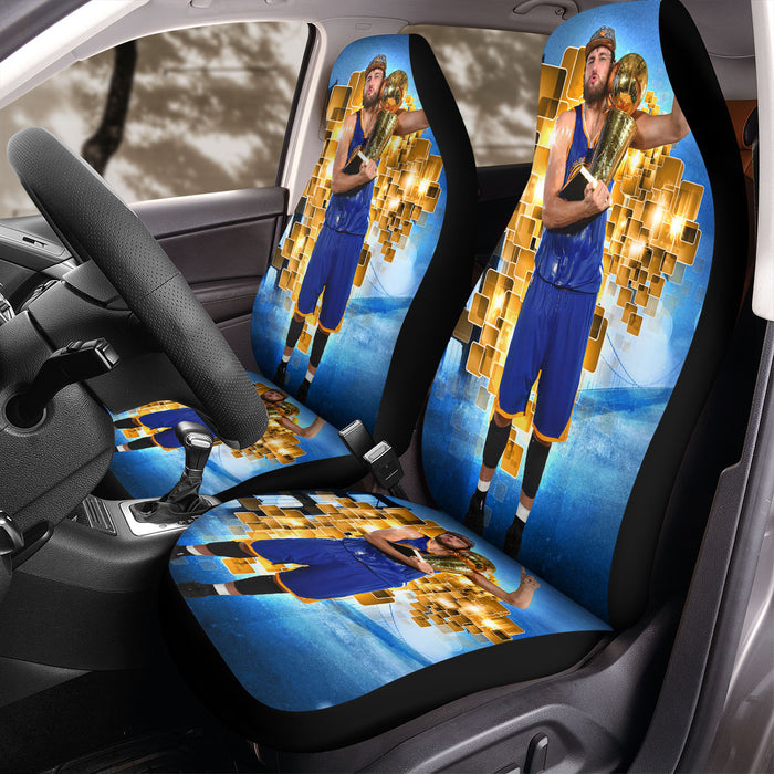 champions trophy golden state warrior Car Seat Covers