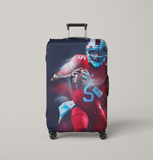 catching the ball nfl Luggage Covers | Suitcase
