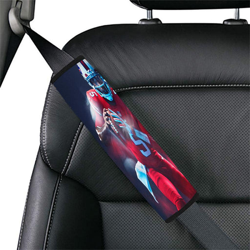 catching the ball nfl Car seat belt cover - Grovycase