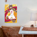 cavaliers player cartoon Poster Metal print wall art