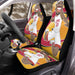 cavaliers player cartoon Car Seat Covers