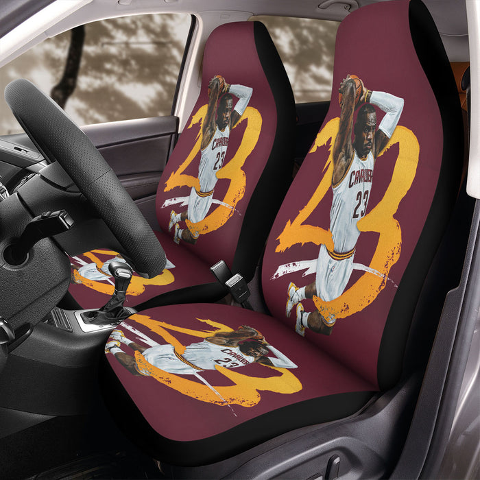 cavaliers twenty three player Car Seat Covers