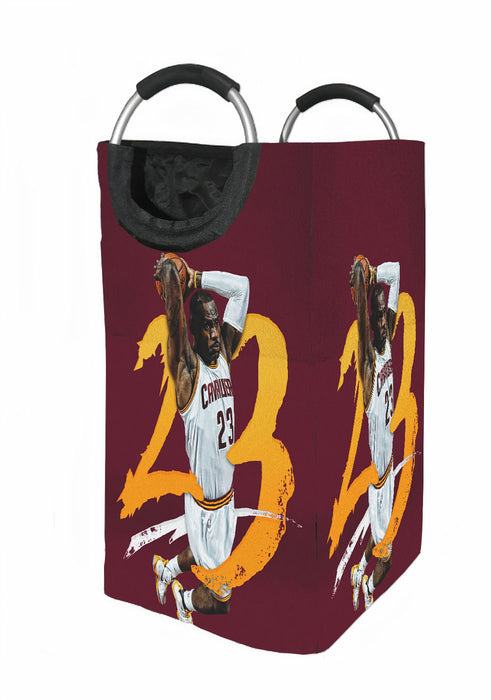 cavaliers twenty three player Laundry Hamper | Laundry Basket