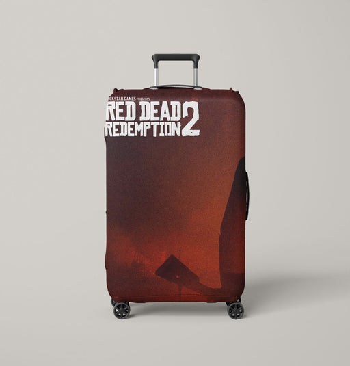 chaos night red dead redemption 2 Luggage Covers | Suitcase