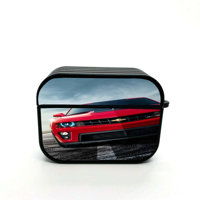 chevrolet red car airpods case