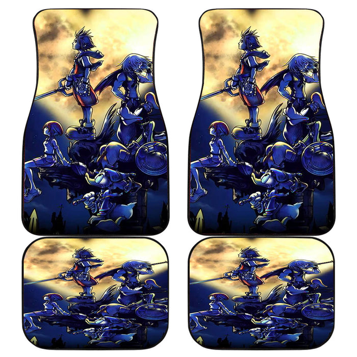 DISNEY KINGDOM HEARTS GAME Car floor mats Universal fit