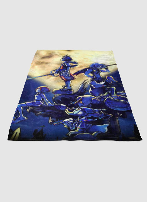 DISNEY KINGDOM HEARTS GAME soft fleece blanket