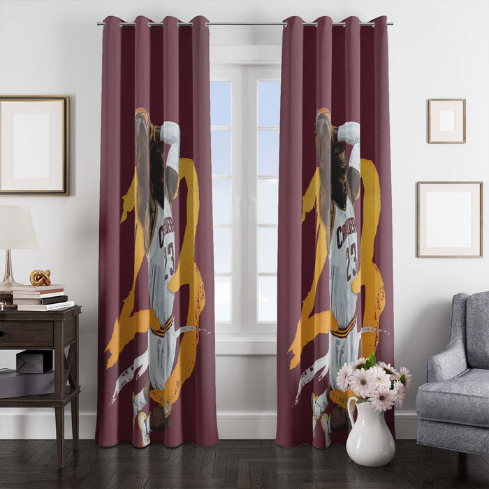 cavaliers twenty three player window Curtain