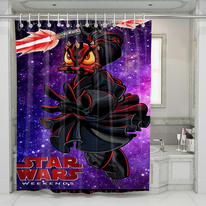 disney star wars 3 shower curtains