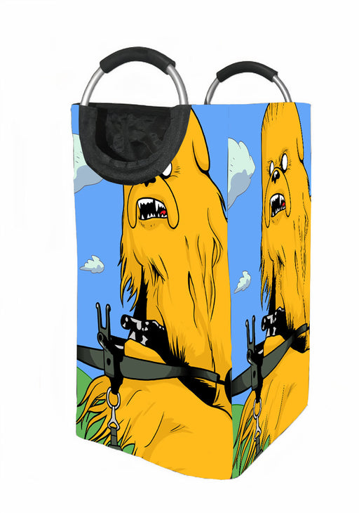 chewbacca adventure time star wars Laundry Hamper | Laundry Basket