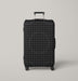 circle and line in the darkness Luggage Cover | suitcase