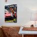 changing the wheels of car racing motul Poster Metal print wall art