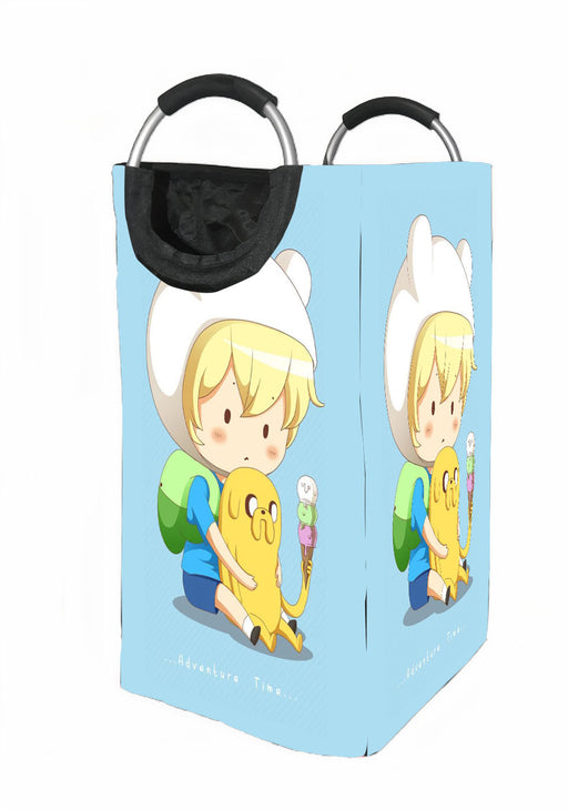 chibi adventure time Laundry Hamper | Laundry Basket