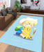 chibi adventure time Living room carpet rugs