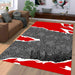 city and stars akira concept art Living room carpet rugs