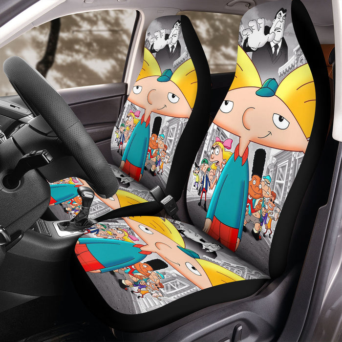 character hey aarnold animation series Car Seat Covers