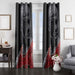 chicago bulls player window curtains