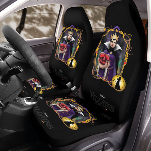 Disney villains wicked wiles evil queen d2 Car Seat Covers