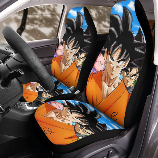 character majin buu and friend dragon ball Car Seat Covers