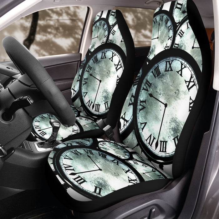 clocks ticking steins gate Car Seat Covers